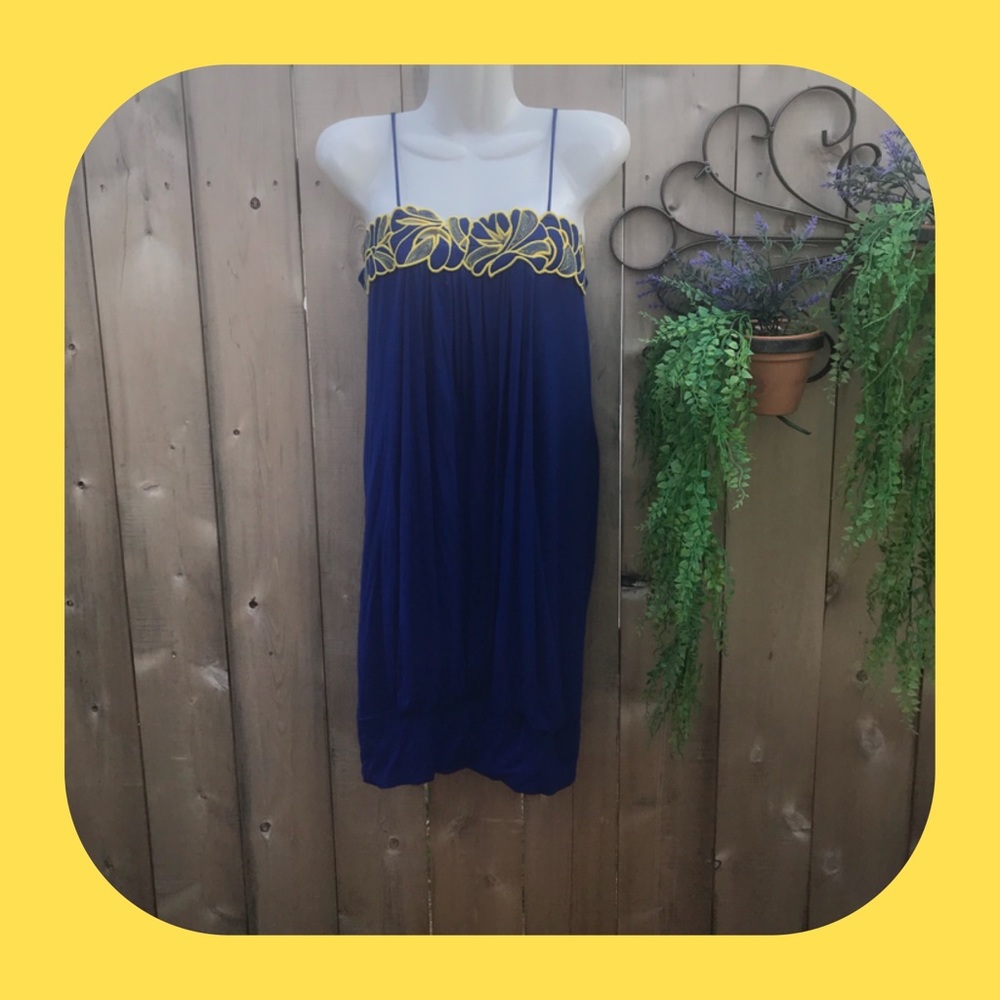 Akiko Bright Blue Dress